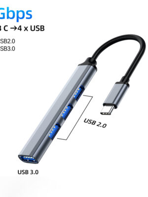 USB C Hub 7 in 1 Type C to USB 3 0 2 0 Hub 5Gbps.jpg 640x640